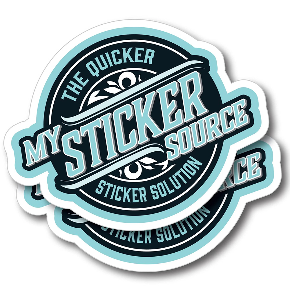 Multi Shapes Stickers Printing with your brand logo