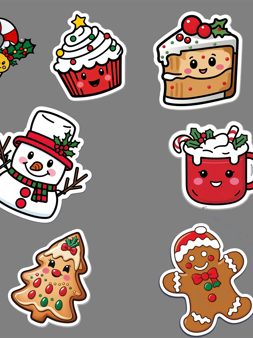 Multi Shapes Stickers Printing with your brand logo