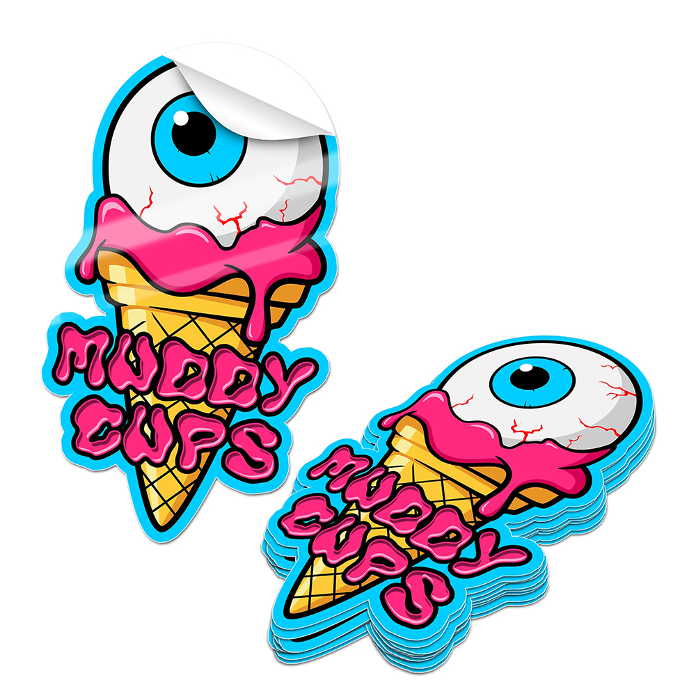 Multi Shapes Stickers Printing with your brand logo