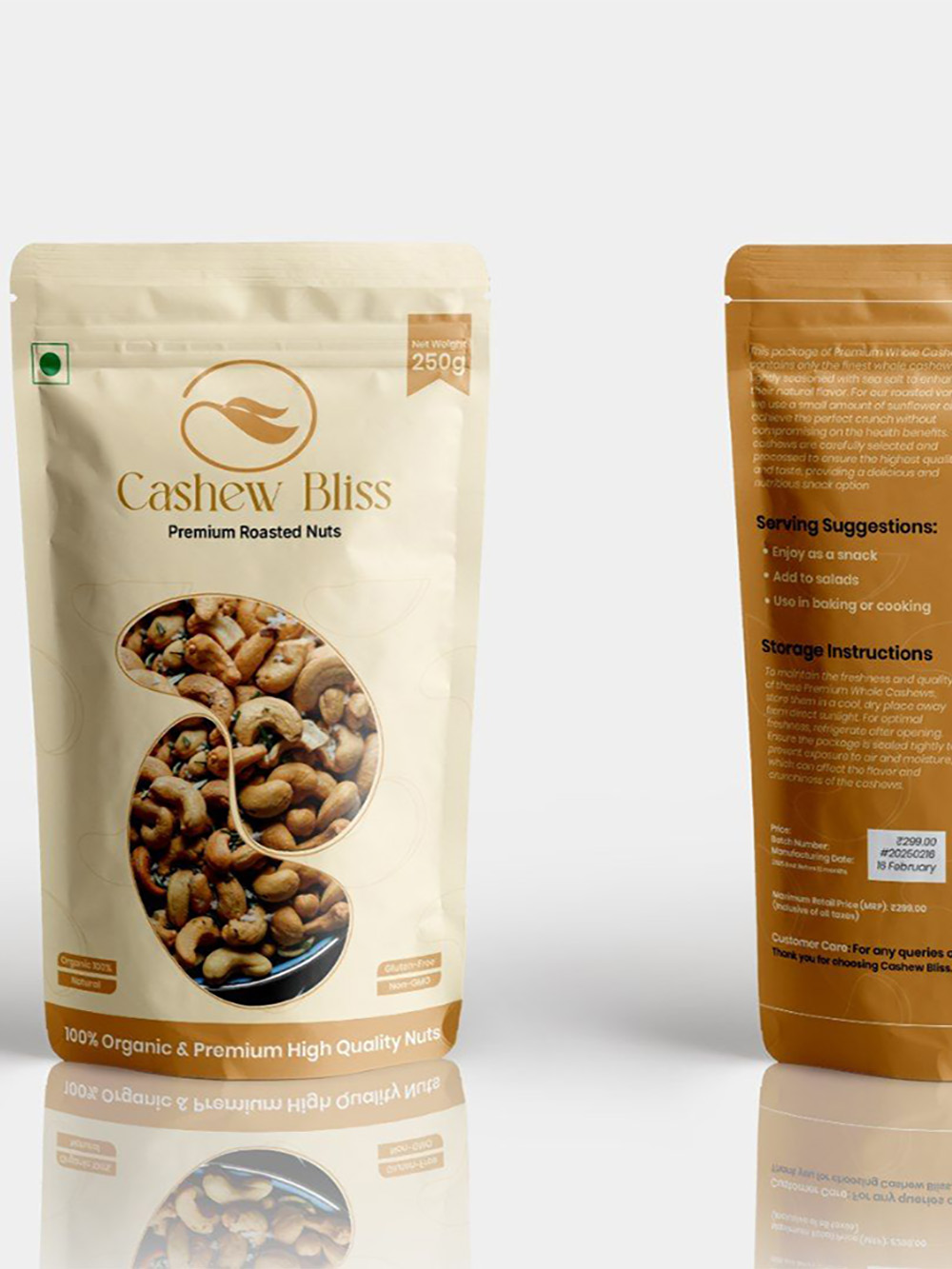 Nuts Packaging Mylar Bags