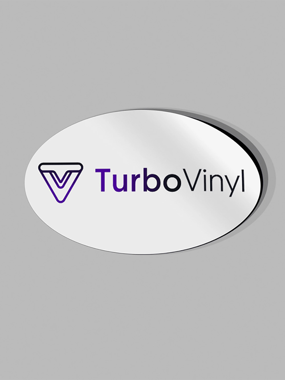 Oval Stickers Printing with your branding