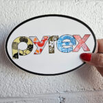Oval Stickers Printing with your branding
