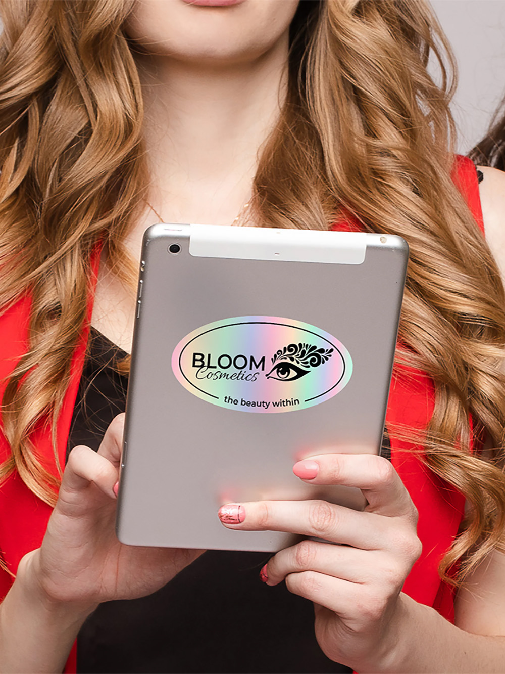 Oval Stickers Printing with your branding