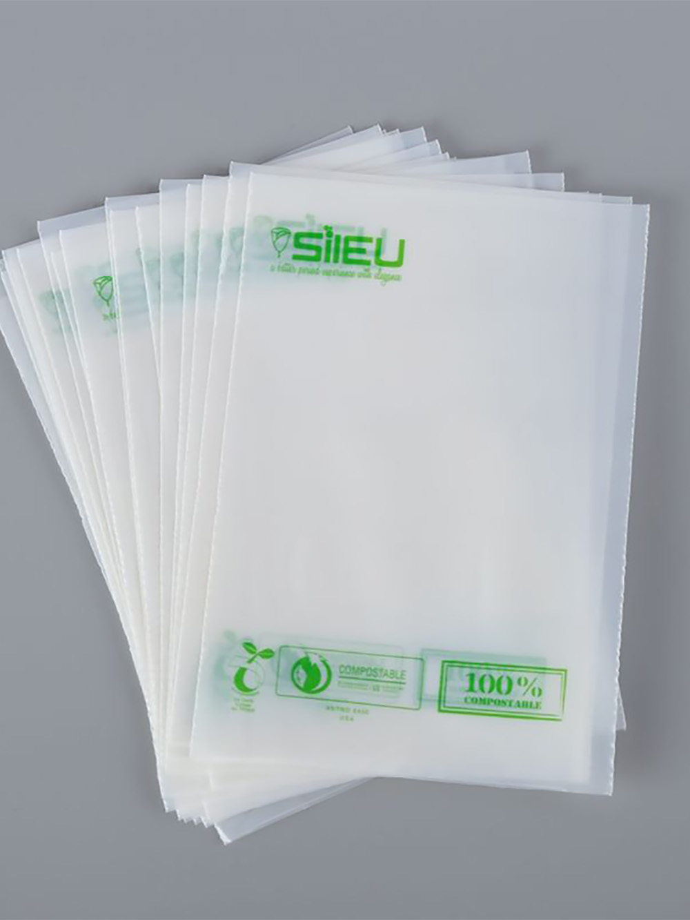PLA Eco Friendly Packaging Pouches