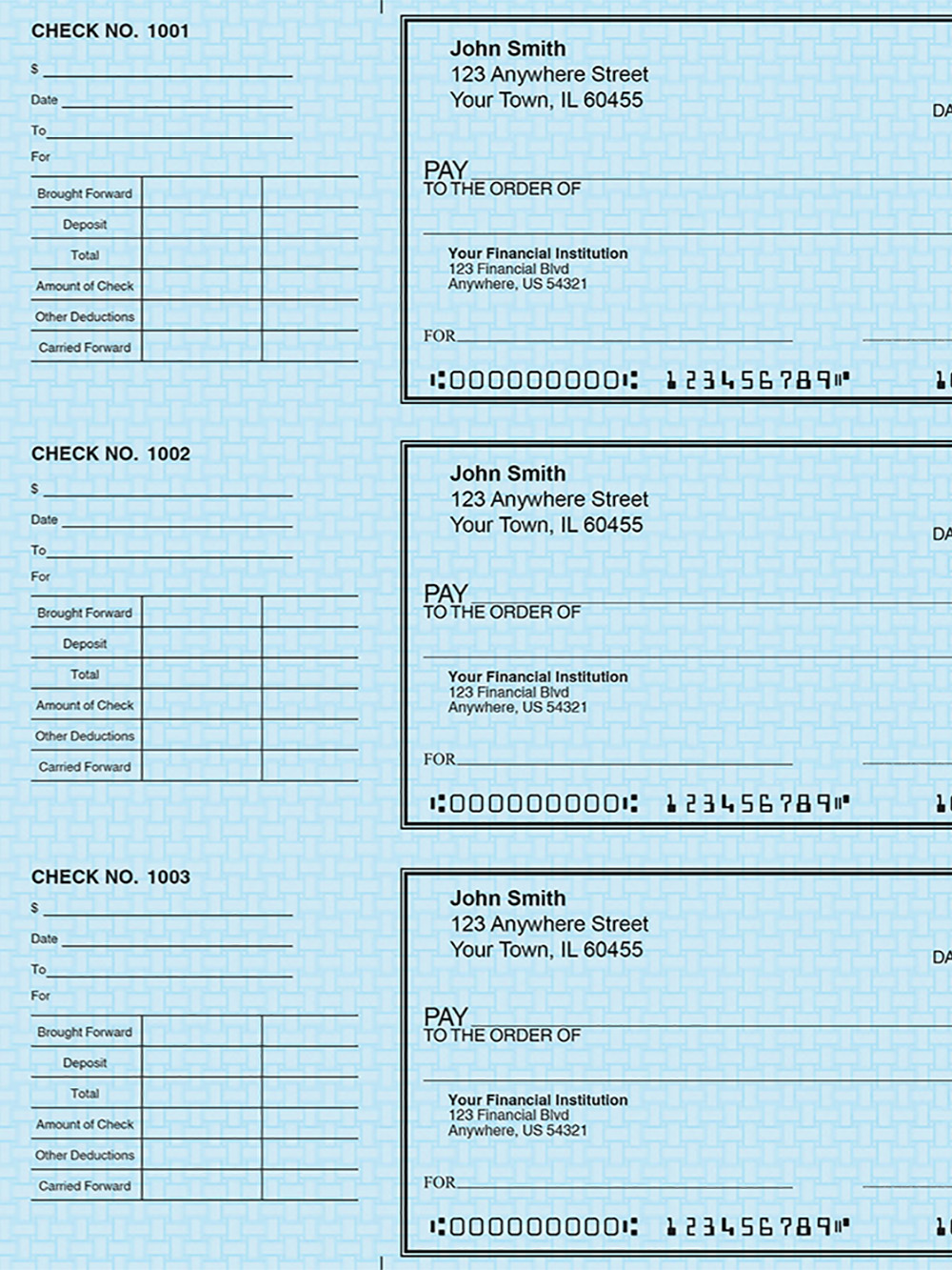 Personal & Business Checks Printing