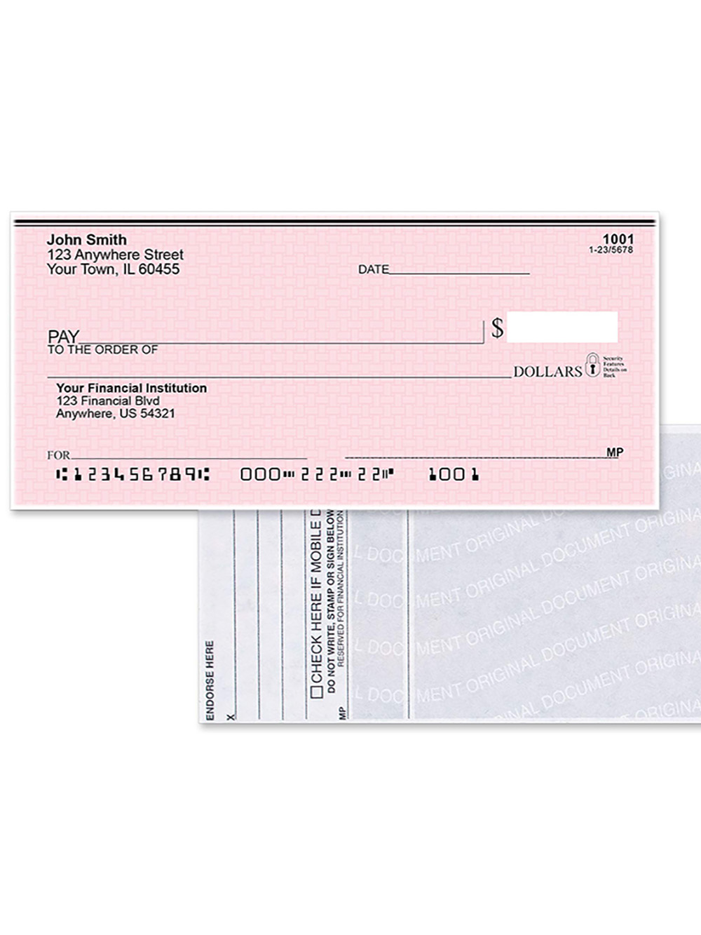 Personal & Business Checks Printing