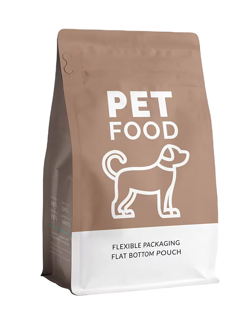 Pet Treat Square Bottom Bags