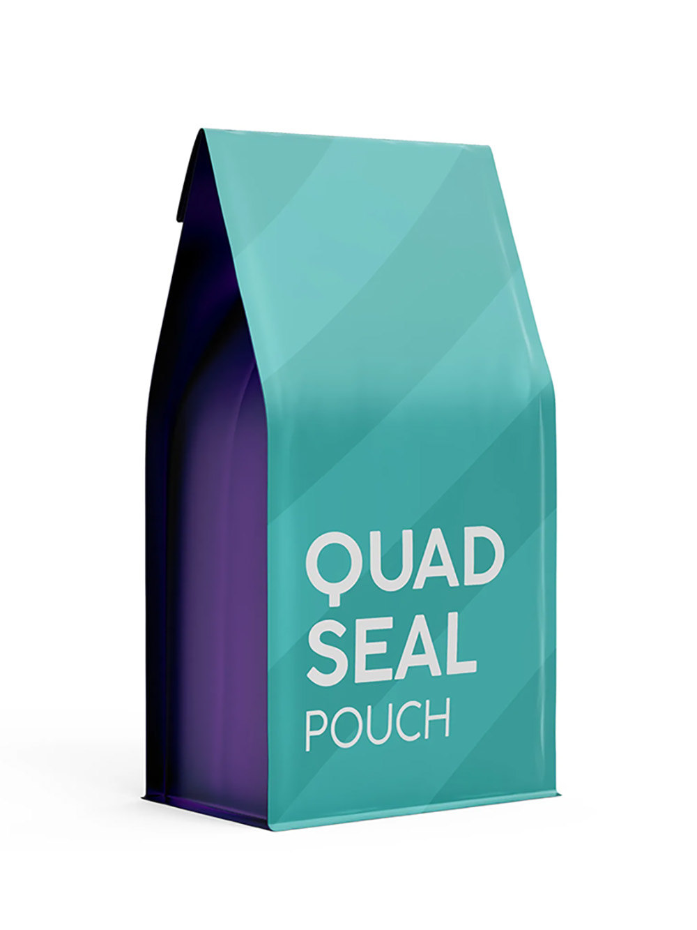 Quad Seal Packaging Pouches