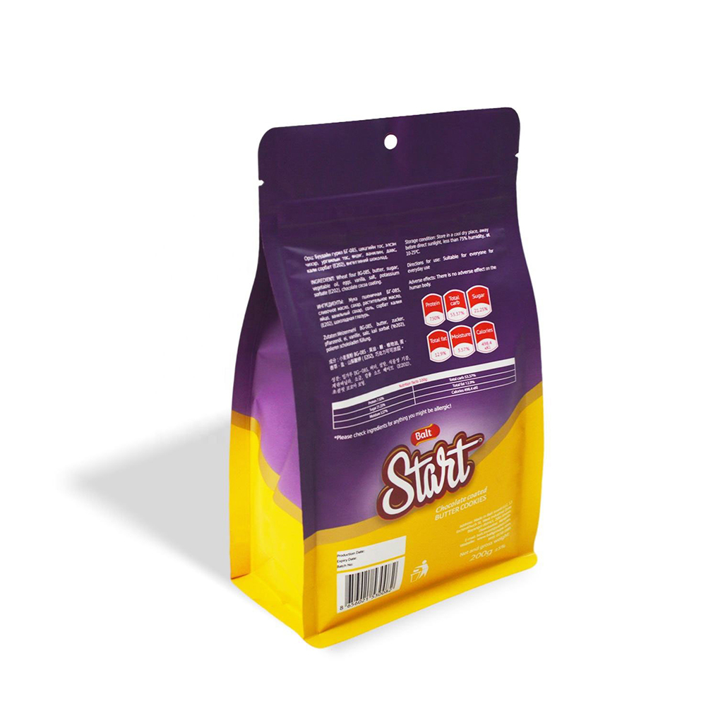Quad Seal Packaging Pouches