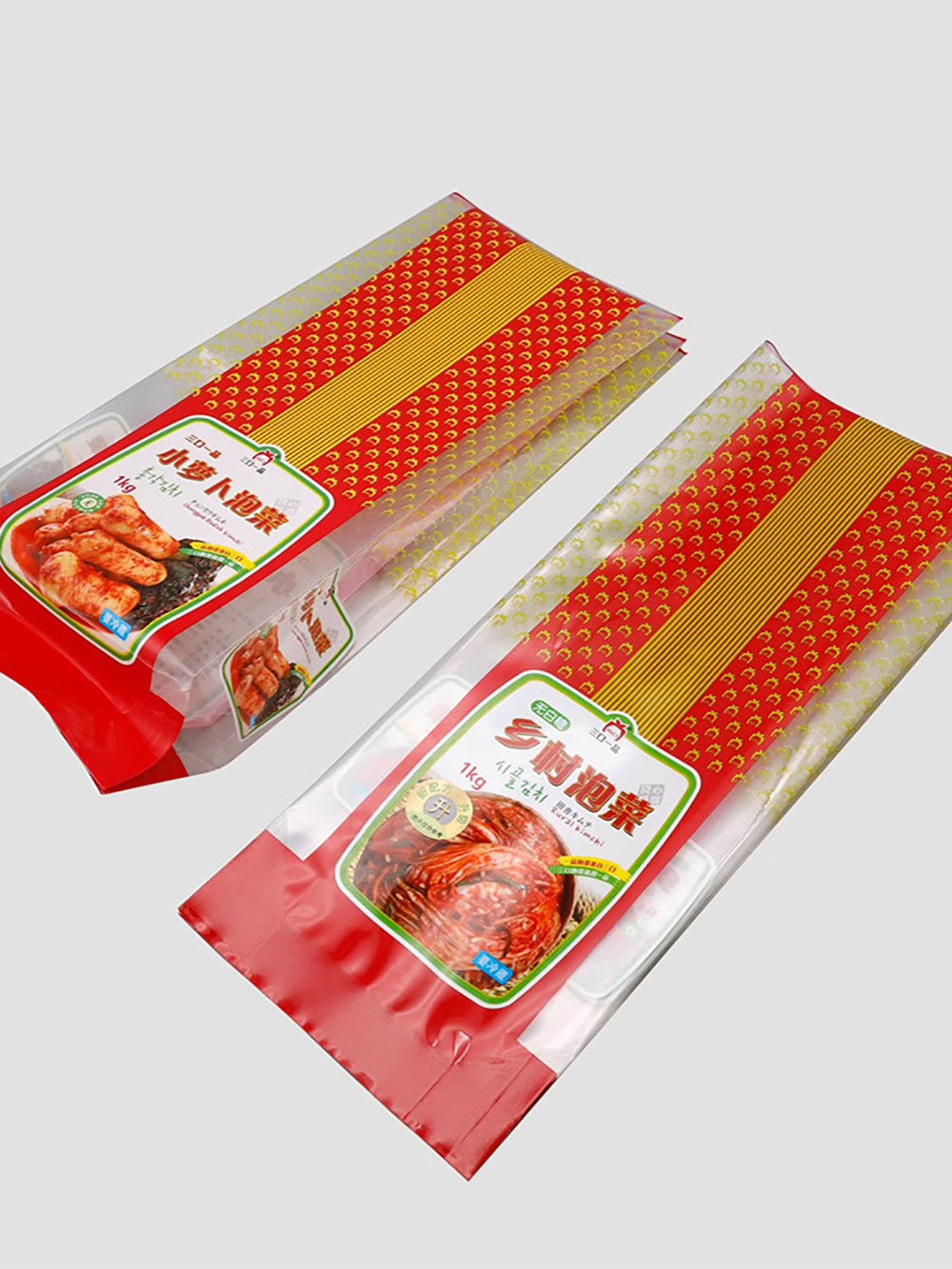 Recyclable Box Bottom Pouches