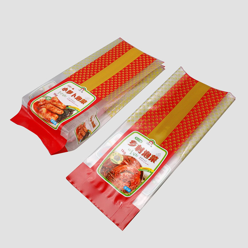 Recyclable Box Bottom Pouches