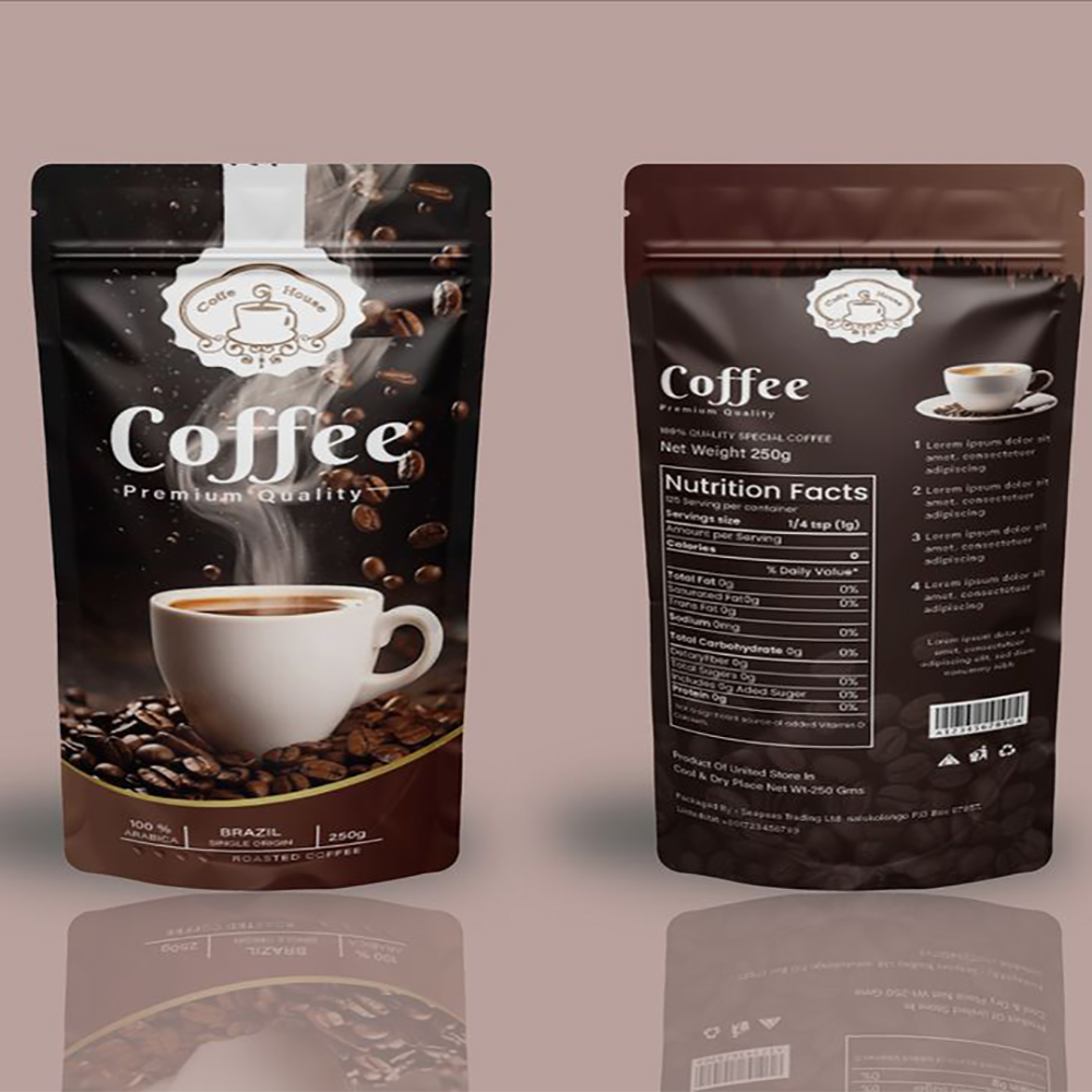Recyclable Coffee Packaging Pouches
