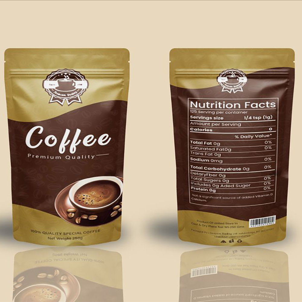 Recyclable Coffee Packaging Pouches