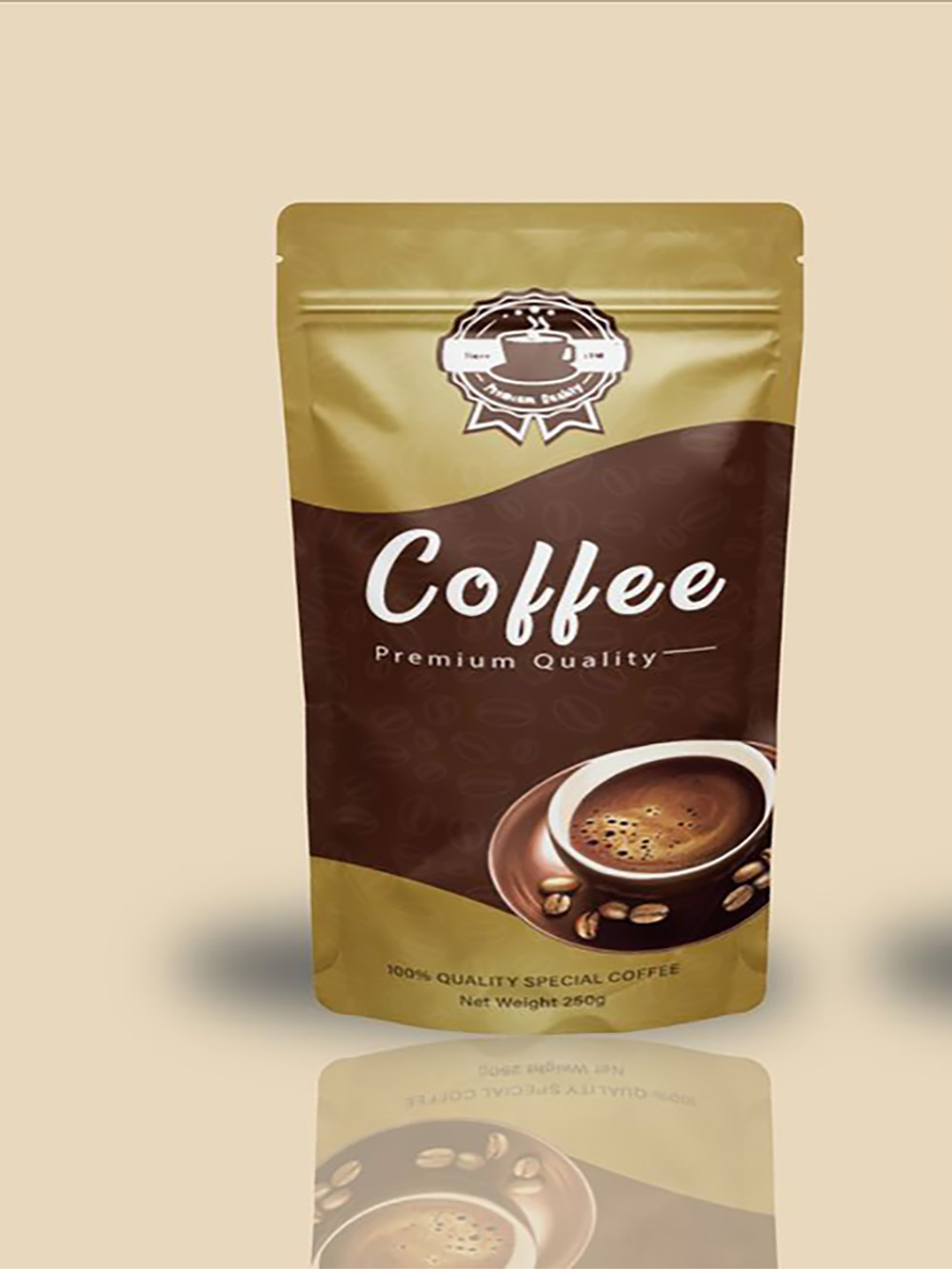 Recyclable Coffee Packaging Pouches