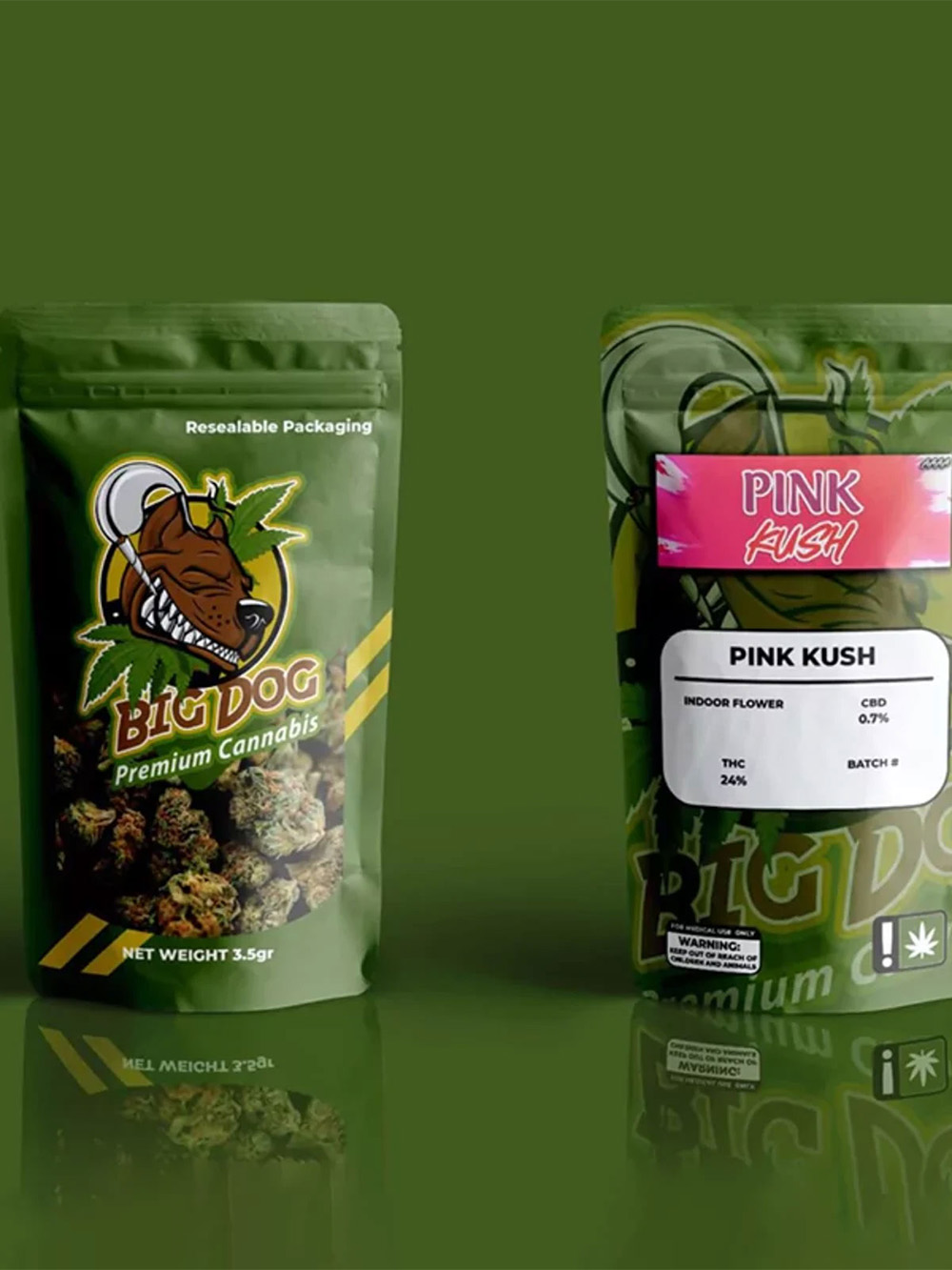 Recyclable Mylar Bags for Cannabis & Food Packaging
