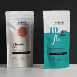 Recyclable Supplement Packaging Pouches Supplement Stand Up Pouches