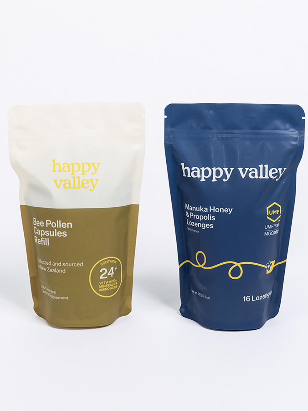 Recyclable Supplement Packaging Pouches Supplement Stand Up Pouches