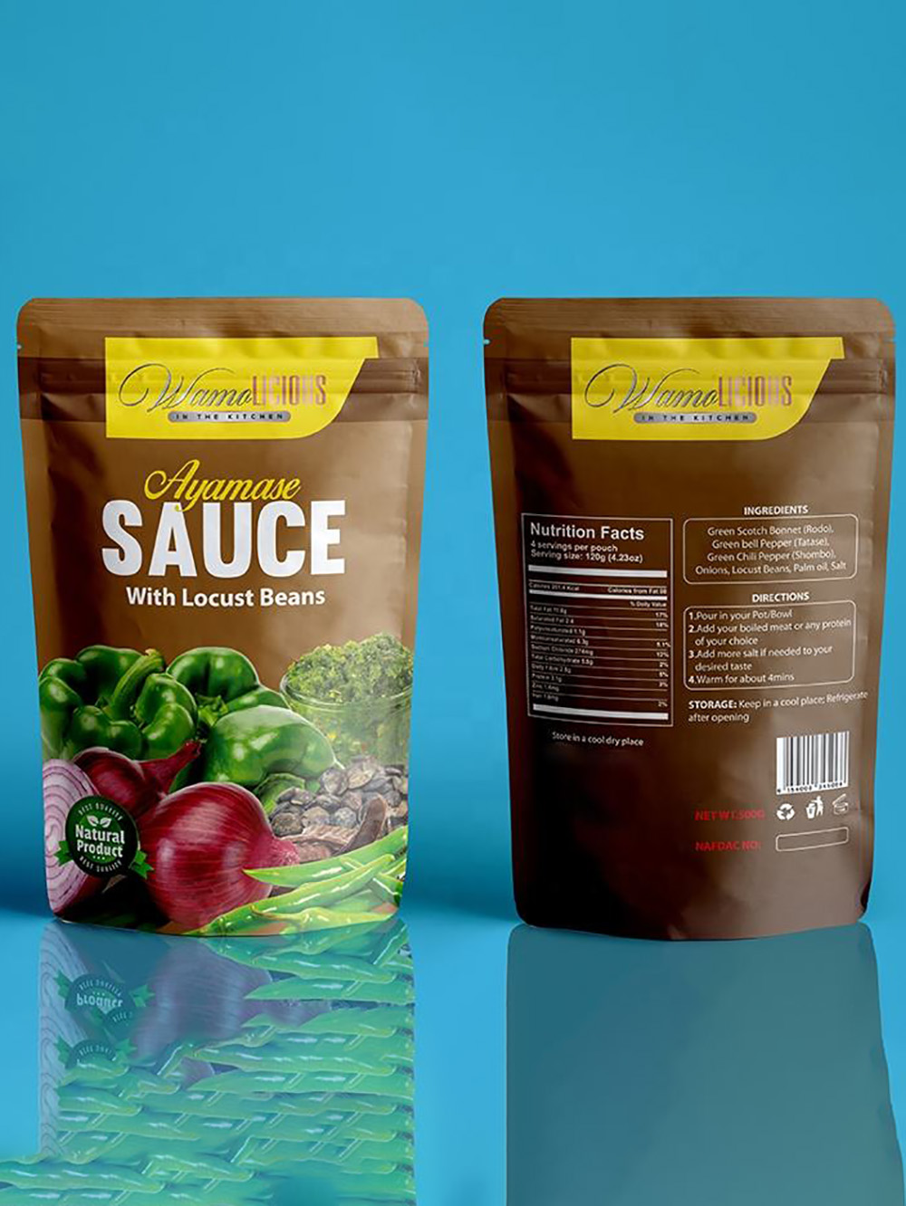 Retort Pouch For Hotfill Soup Sauce Packaging
