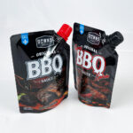 Sauce Spout Pouches Packaging With Spout For BBQ Sauce Ketchup