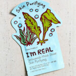 Shaped Cosmetic Packaging Pouches facial mask pouches for beauty products