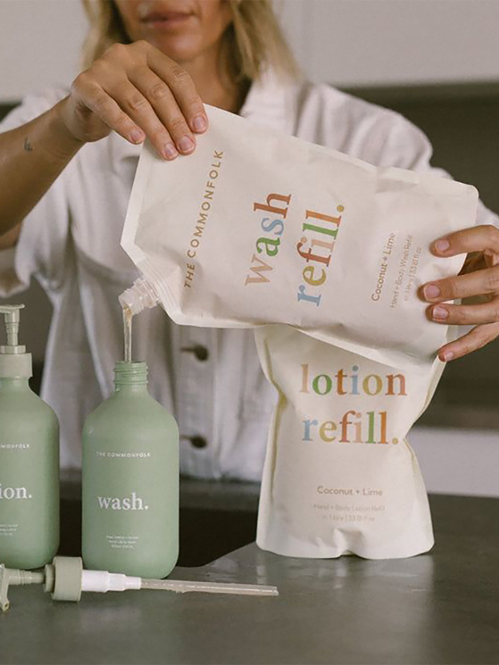 Spout Pouches for Skincare Products