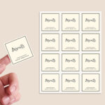 Square Stickers Printing