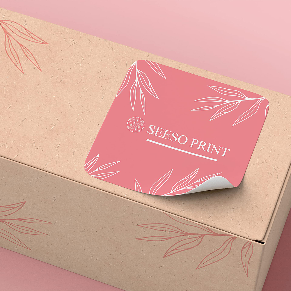 Square Stickers Printing