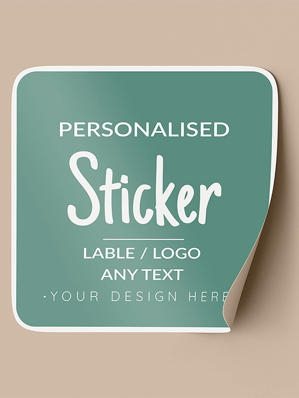 Square Stickers Printing