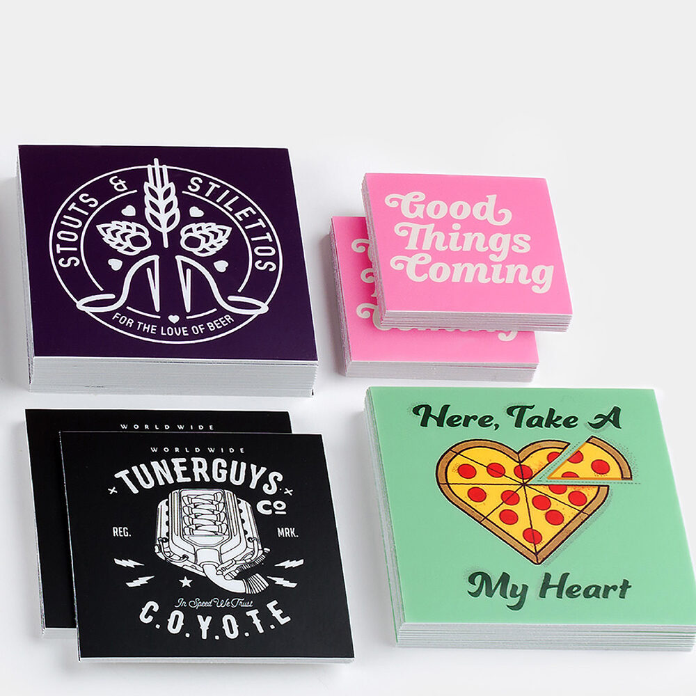 Square Stickers Printing