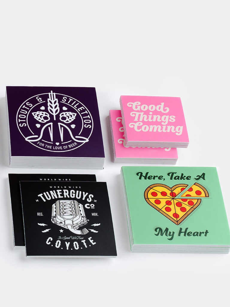 Square Stickers Printing