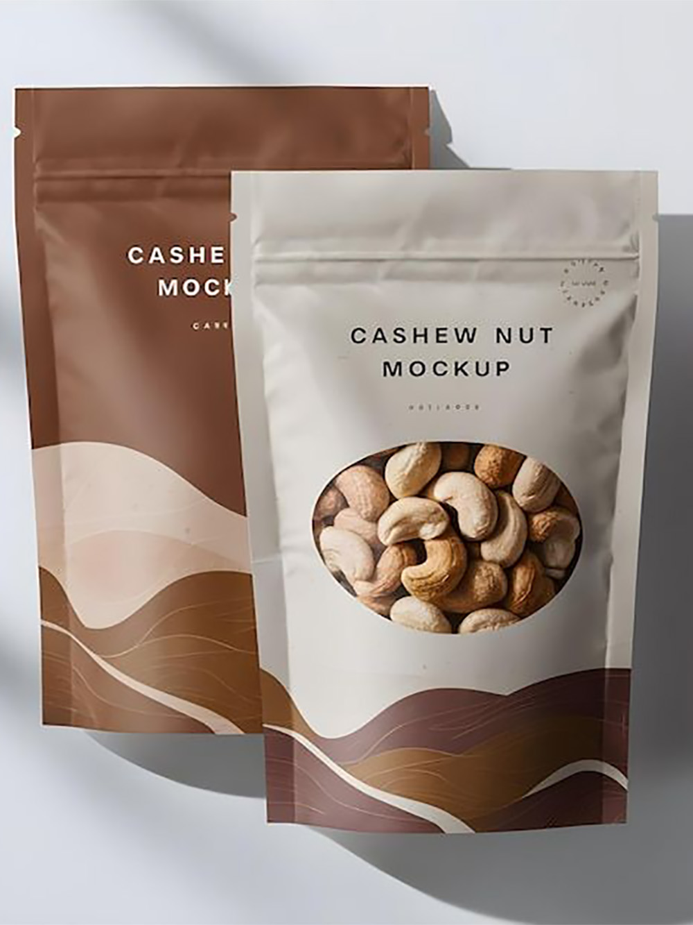 Stand Up Zipper Pouches for Nuts Packaging