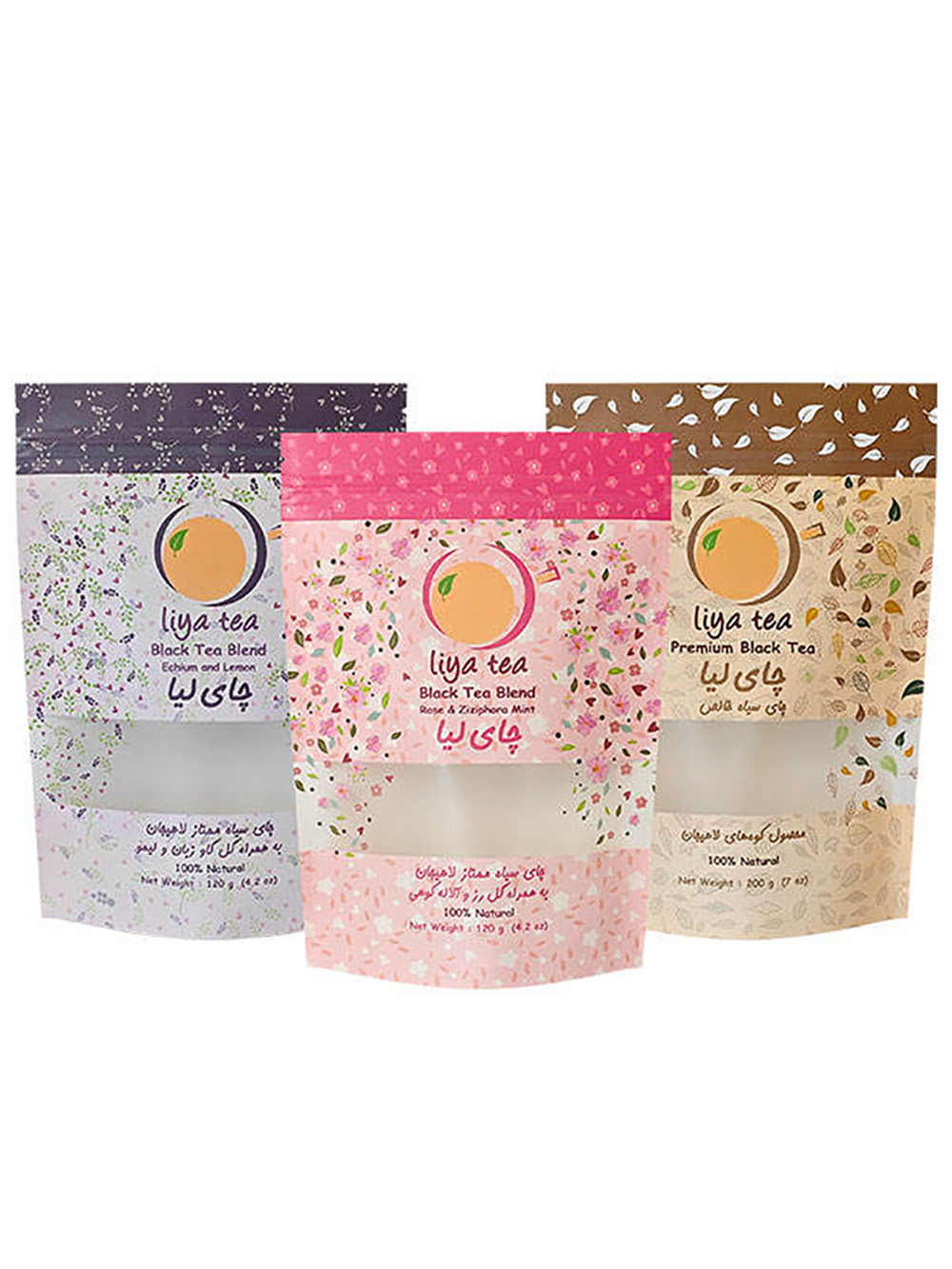 Tea Packaging Doypack Pouches