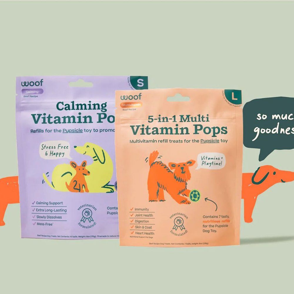 Three Side Seal Pet Treat Pouches