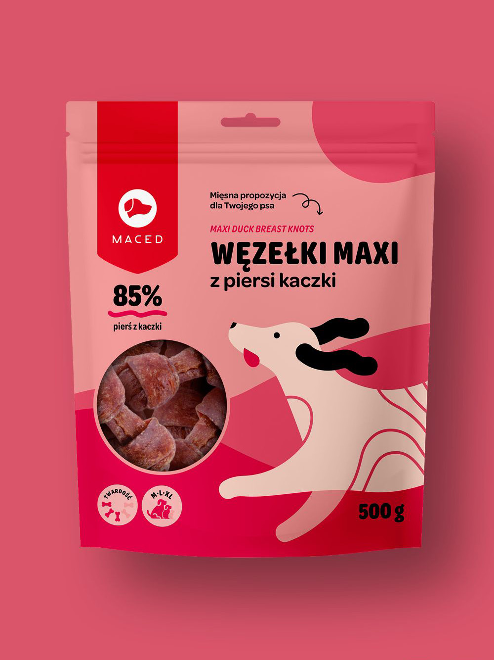 Three Side Seal Pet Treat Pouches