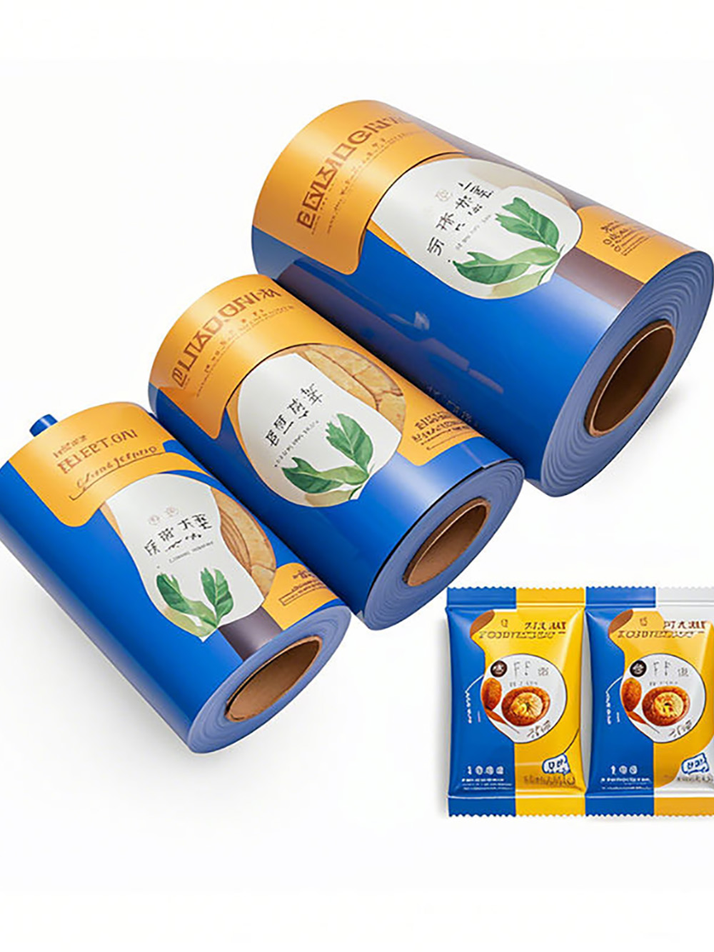 Transparent Packaging Film Rolls Plastic for Powder Spice Condiment