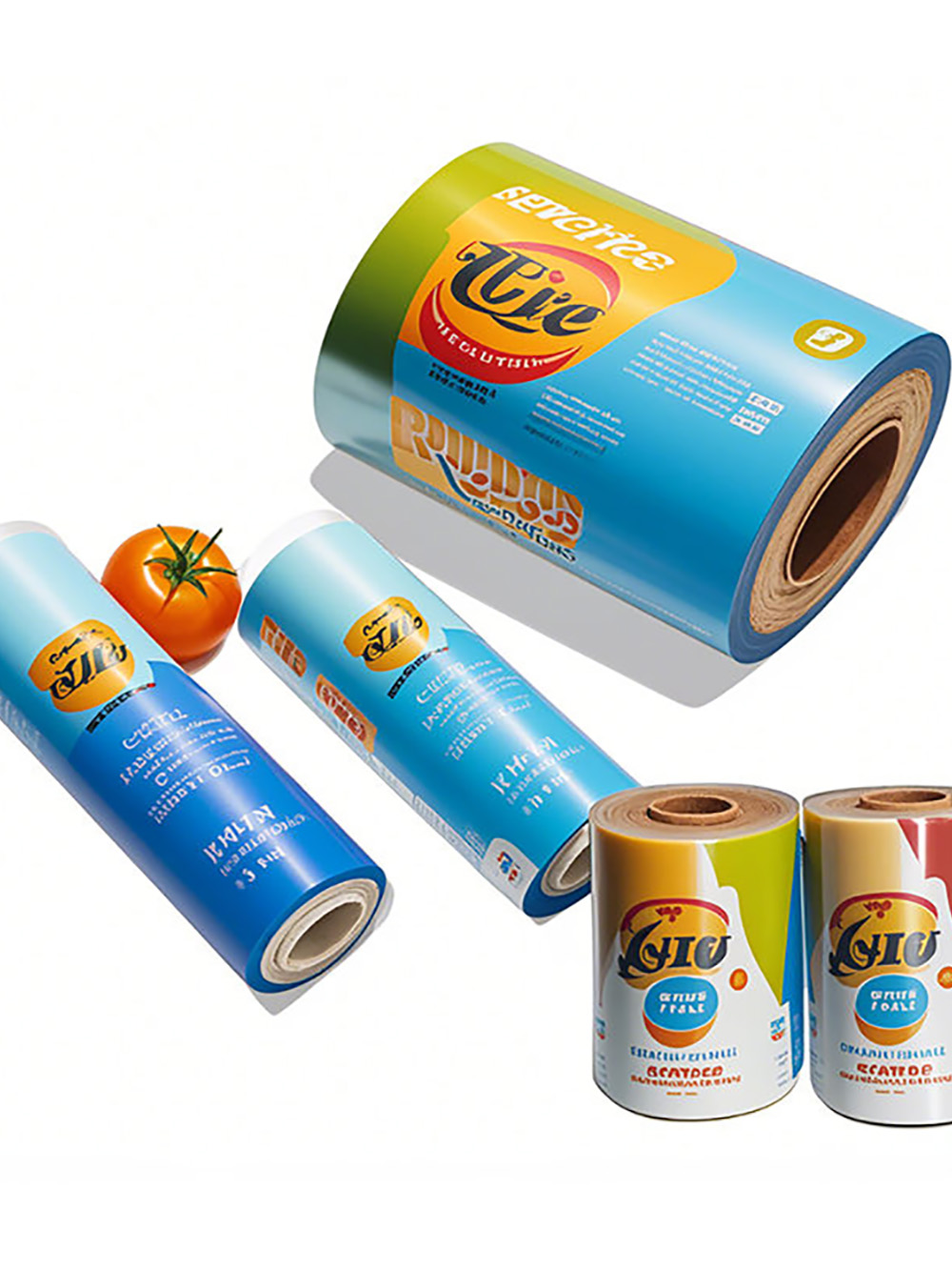 Transparent Packaging Film Rolls Plastic for Powder Spice Condiment