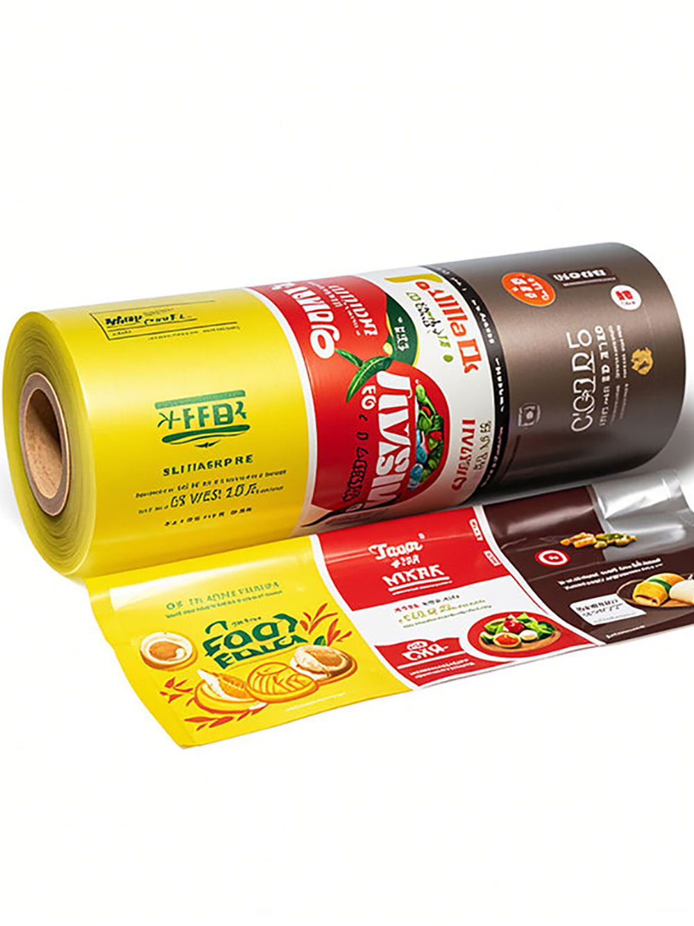 Transparent Packaging Film Rolls Plastic for Powder Spice Condiment