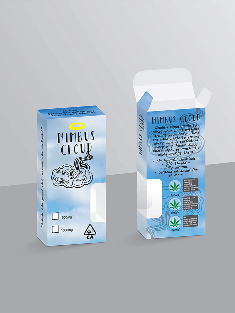 Vape Cartridge Boxes