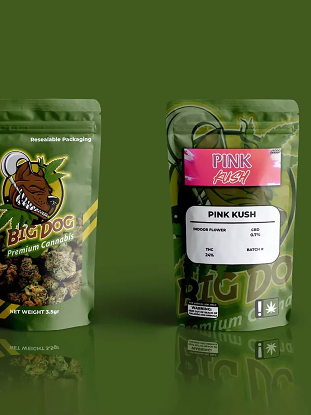 Weed Packaging Mylar Bags