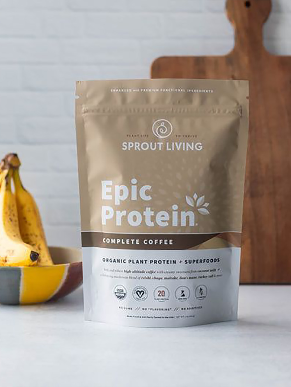 Whey Protein Stand Up Pouches
