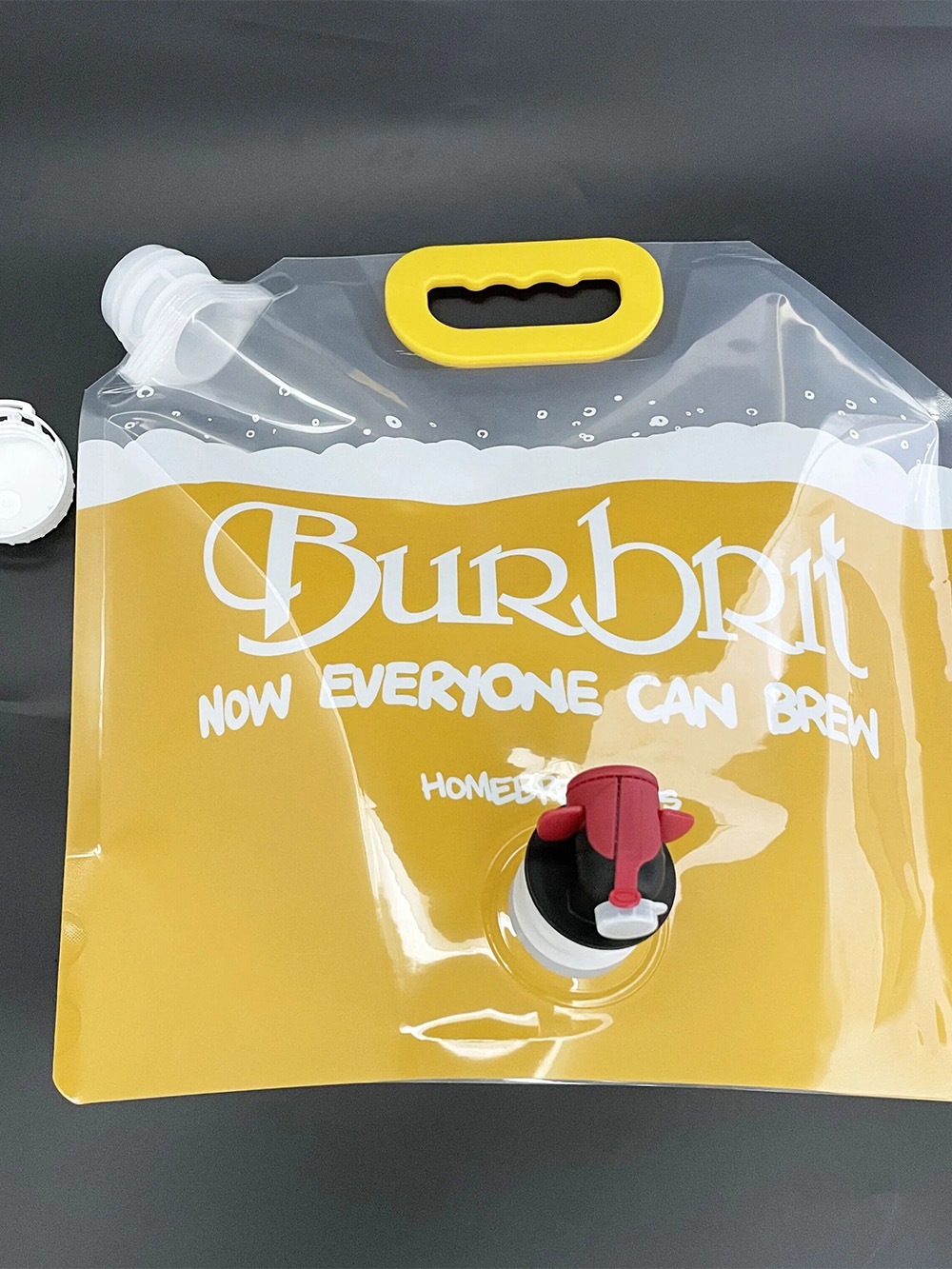 Wine Spout Pouches with Tap