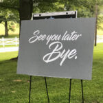 Yard signs Printing with custom text & promotion