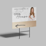 Yard signs Printing with custom text & promotion