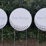 Yard signs Printing with custom text & promotion