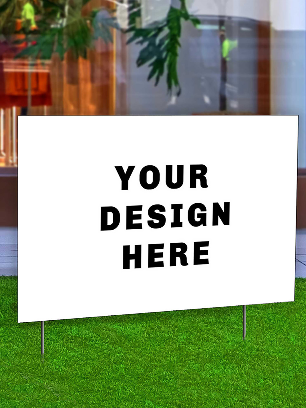 Yard signs Printing with custom text & promotion