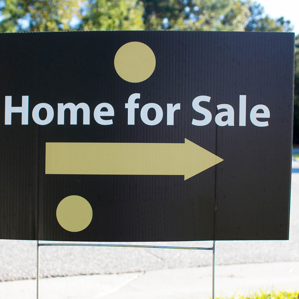 Yard signs Printing with custom text & promotion