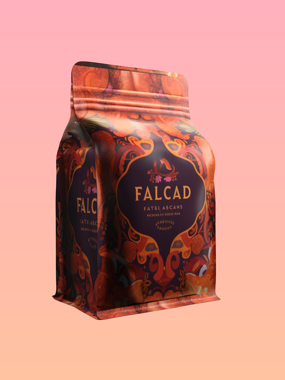 Zipper Coffee Bags with Valve