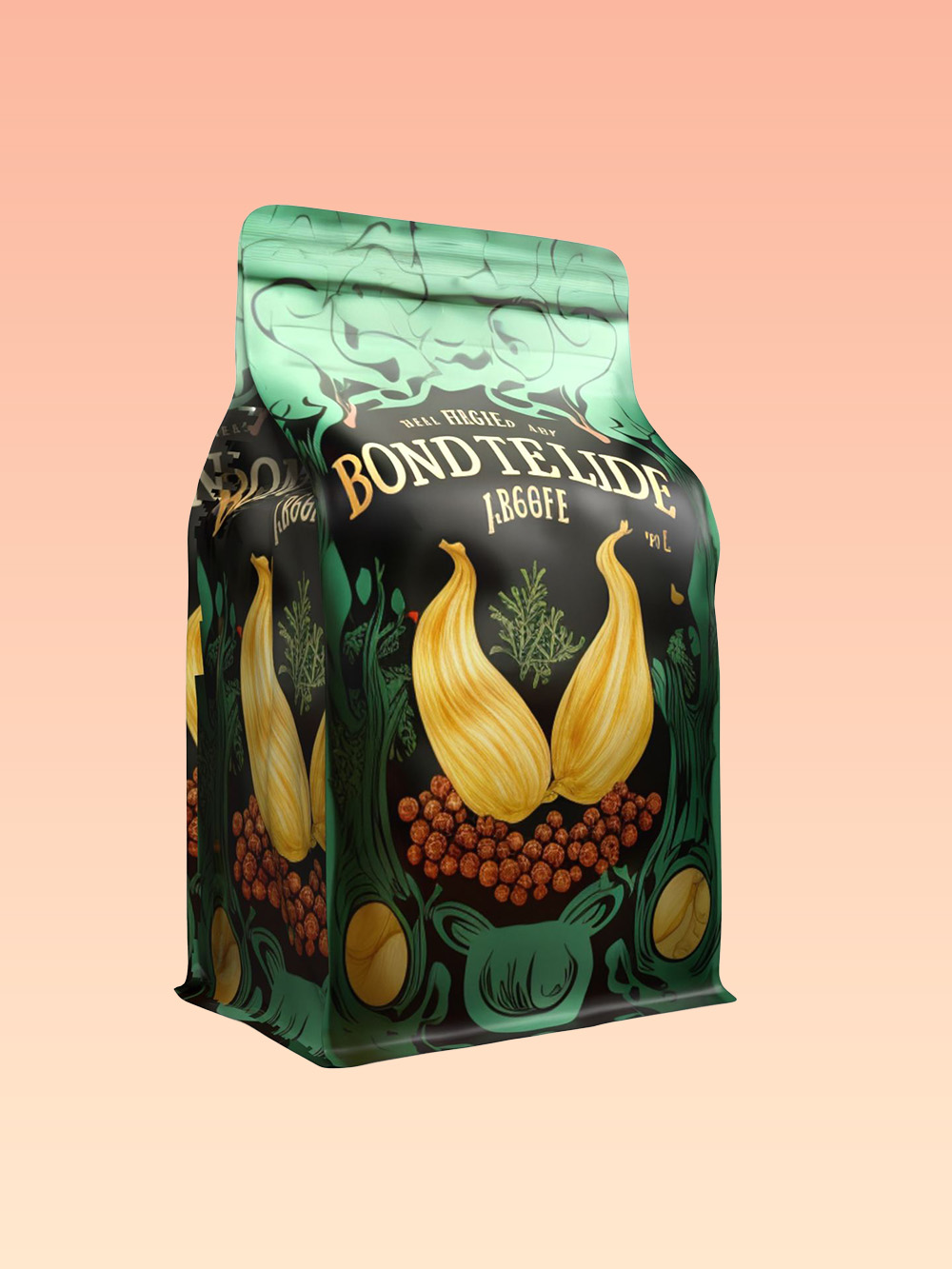 Zipper Coffee Bags with Valve