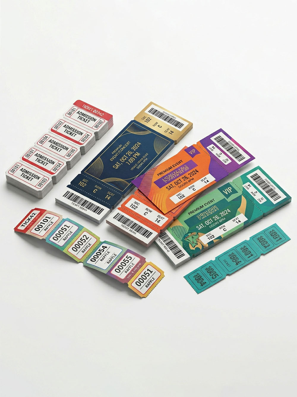 Custom Tickets Printing