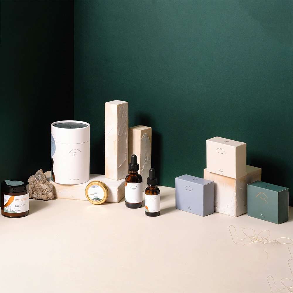Premium luxury cosmetic packaging boxes